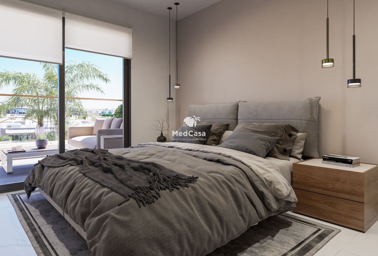 Obra nueva - Apartamento planta baja -
Torrevieja