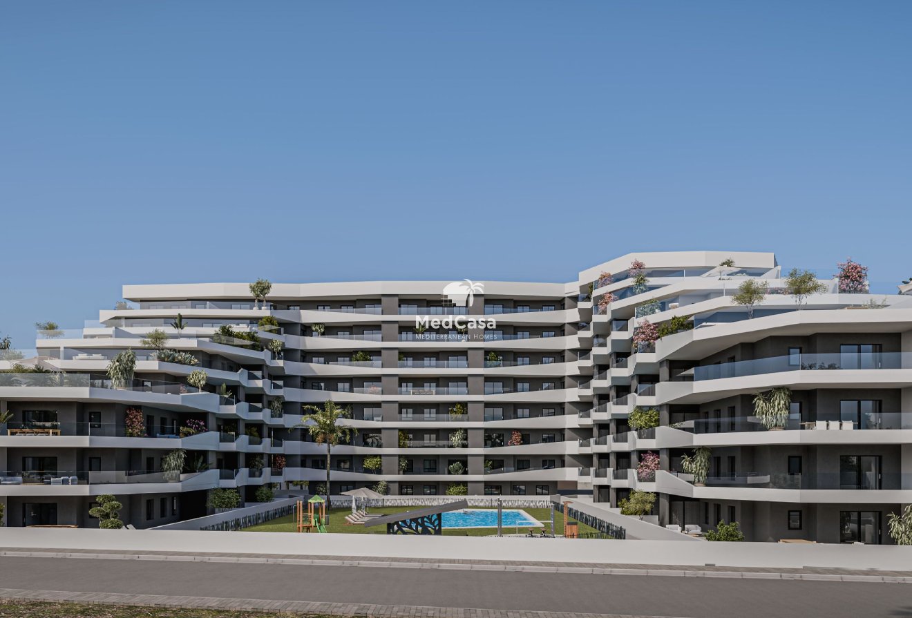 Obra nueva - Apartamento planta baja -
San Miguel de Salinas
