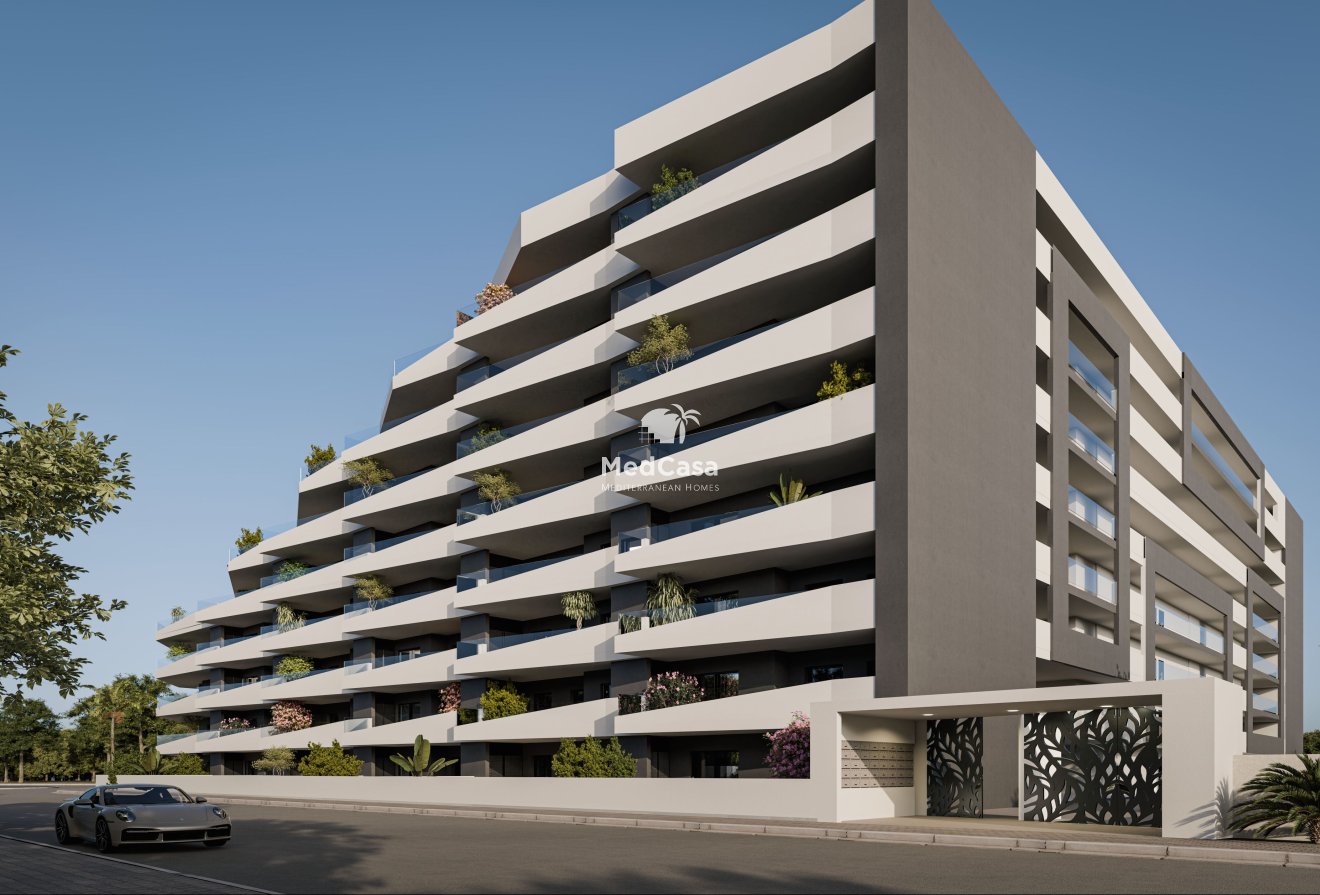 Obra nueva - Apartamento planta baja -
San Miguel de Salinas