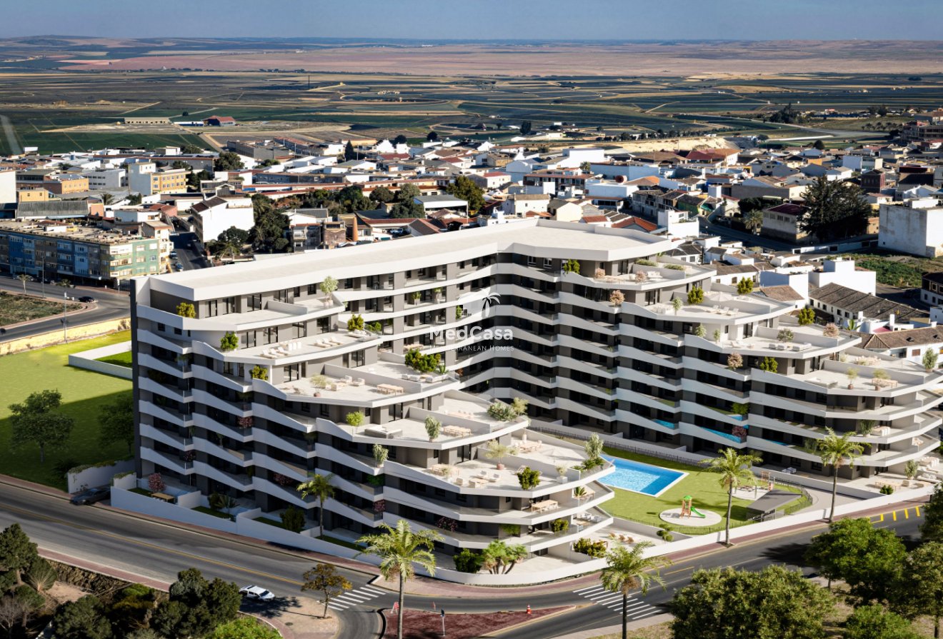 Obra nueva - Apartamento planta baja -
San Miguel de Salinas