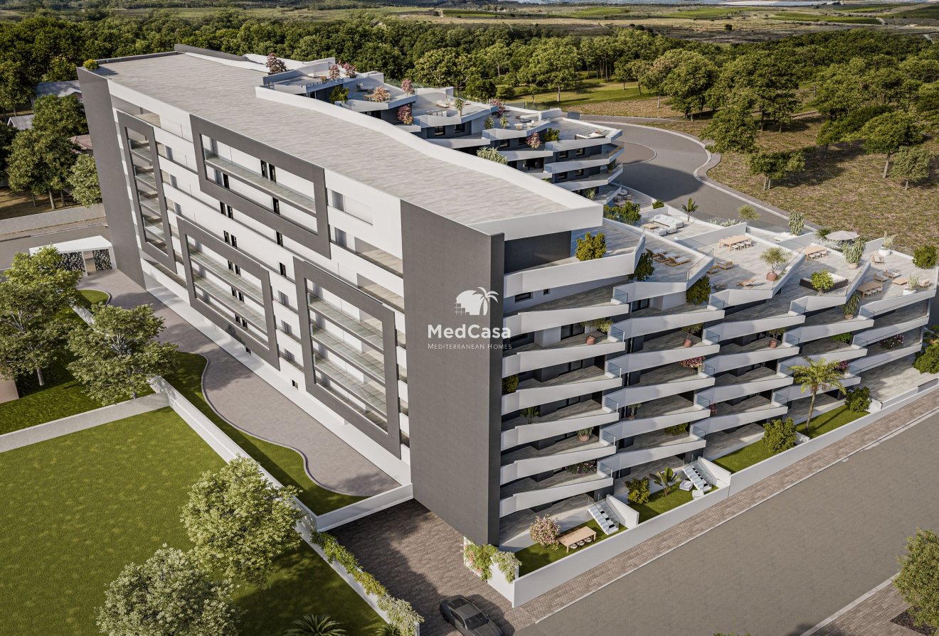 Obra nueva - Apartamento planta baja -
San Miguel de Salinas