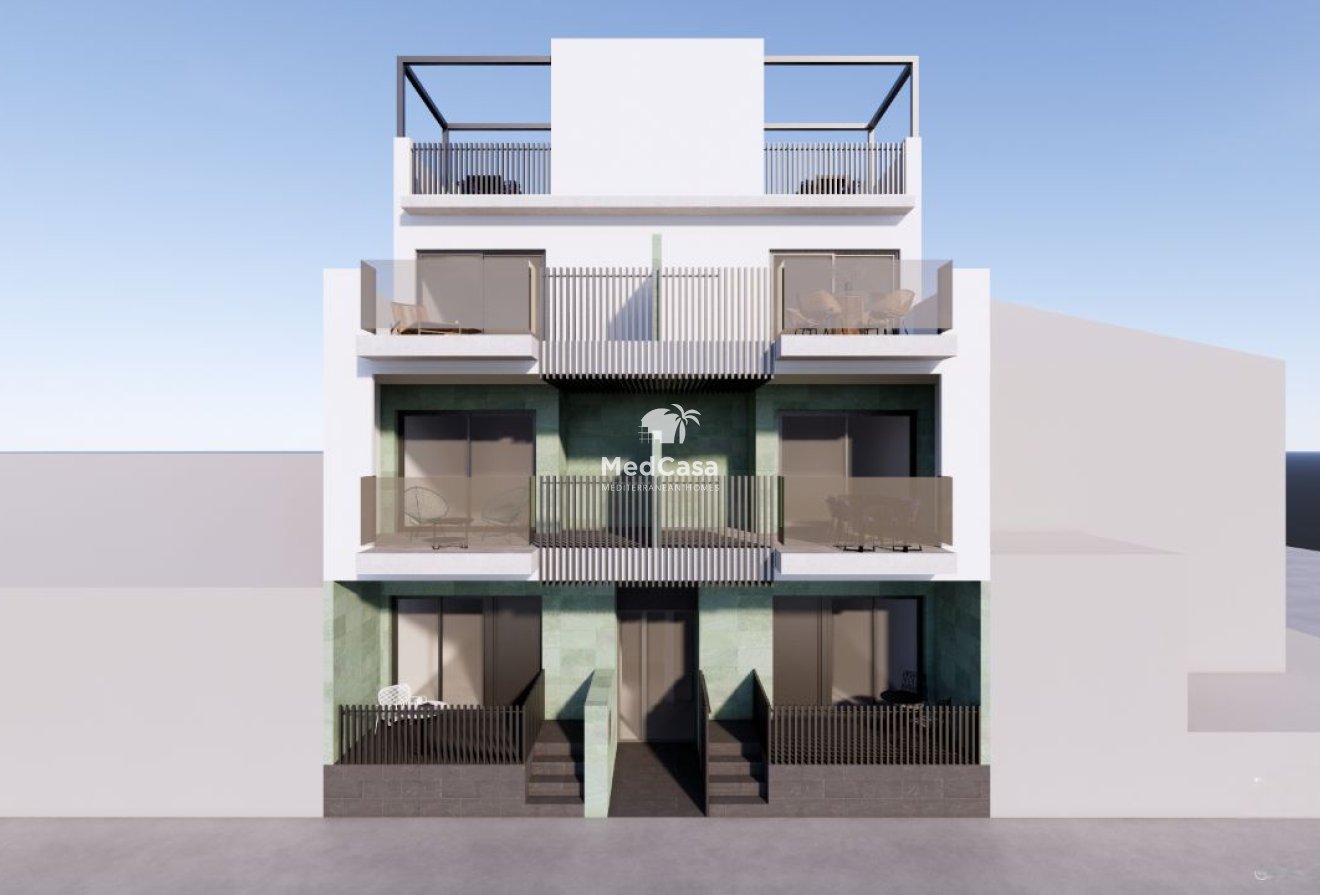 Obra nueva - Apartamento planta baja -
Torre de la Horadada