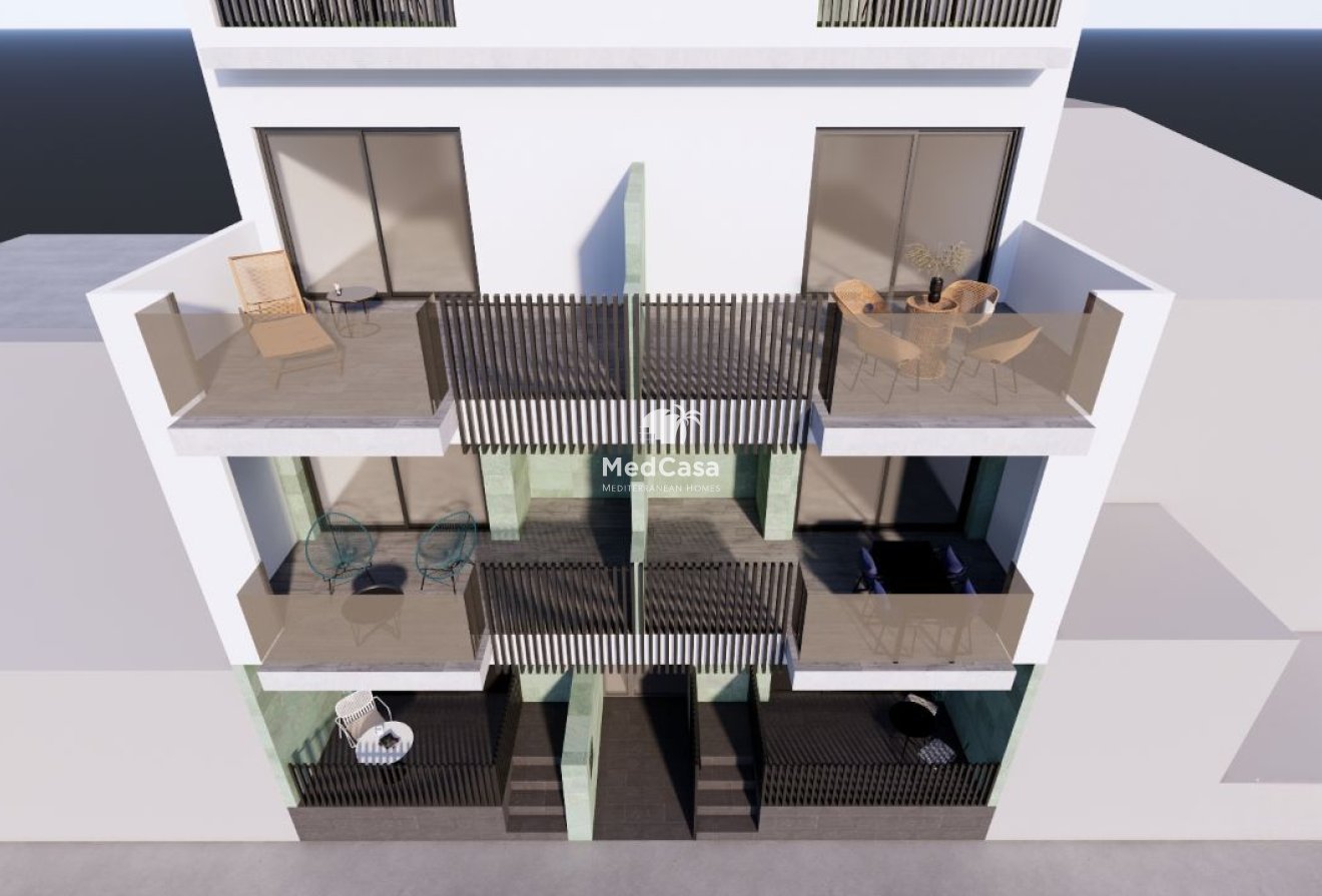 Obra nueva - Apartamento planta baja -
Torre de la Horadada