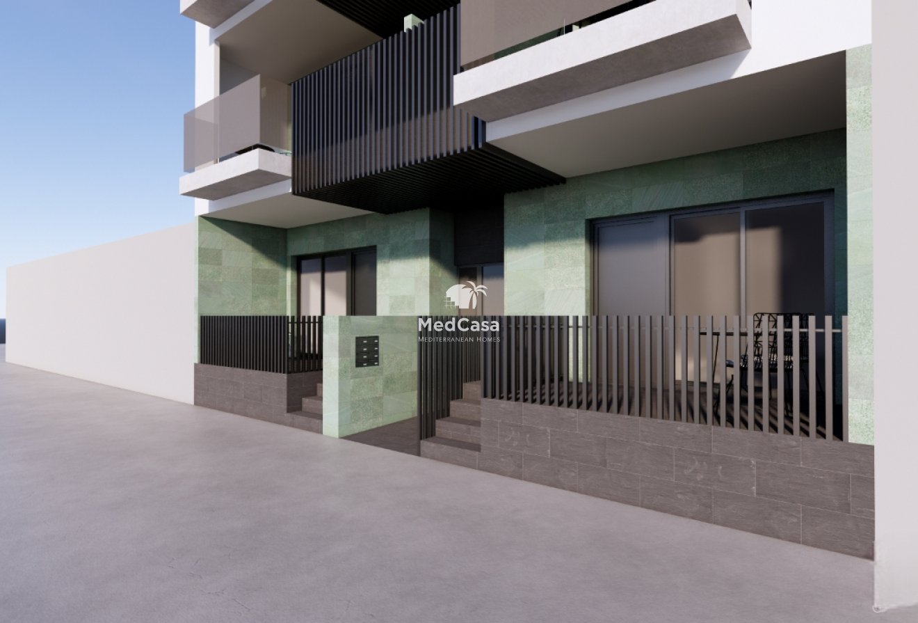 Obra nueva - Apartamento planta baja -
Torre de la Horadada