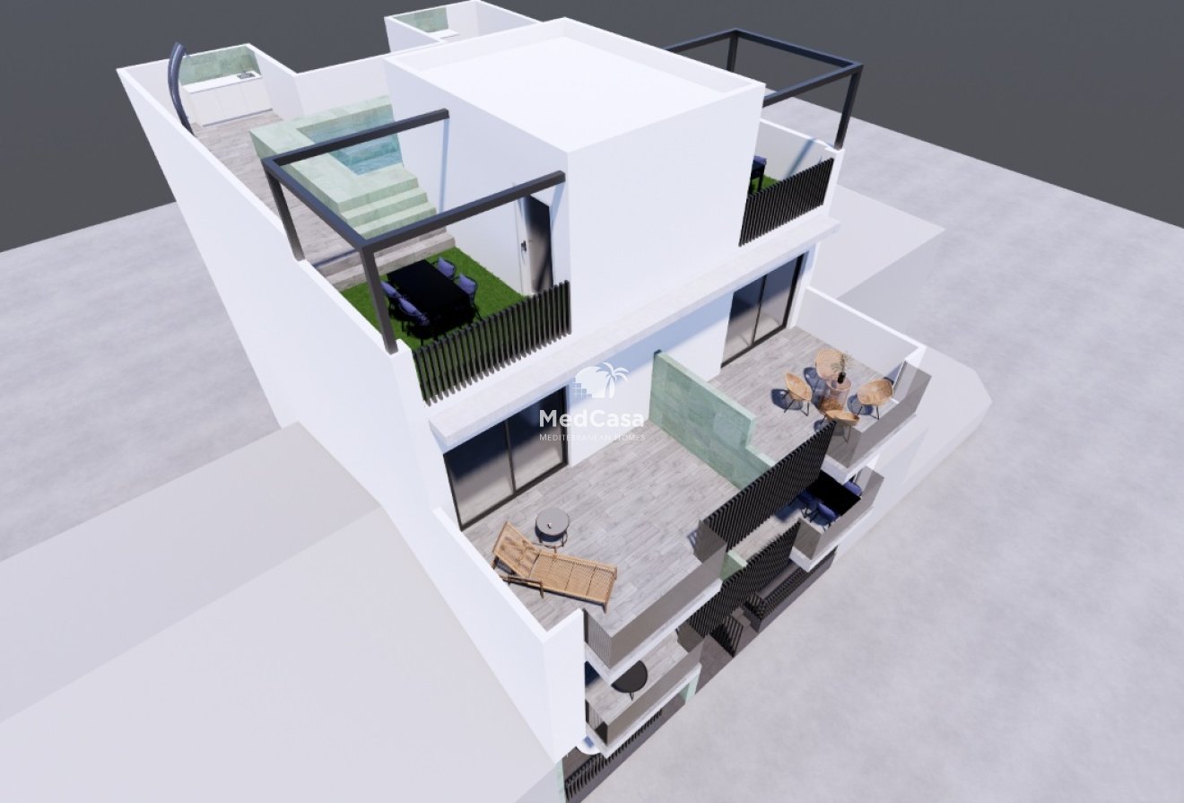 Obra nueva - Apartamento planta baja -
Torre de la Horadada