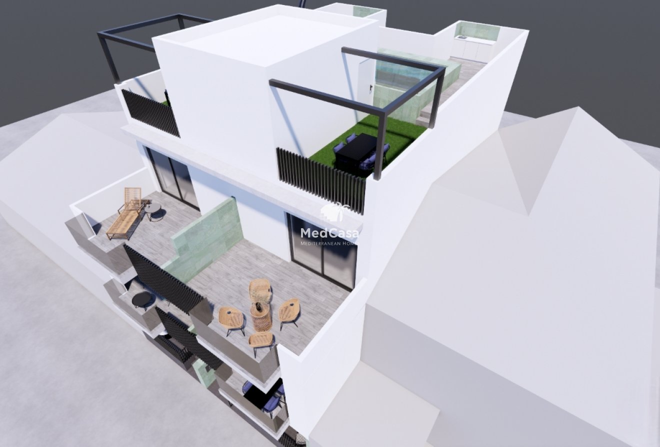 Obra nueva - Apartamento planta baja -
Torre de la Horadada