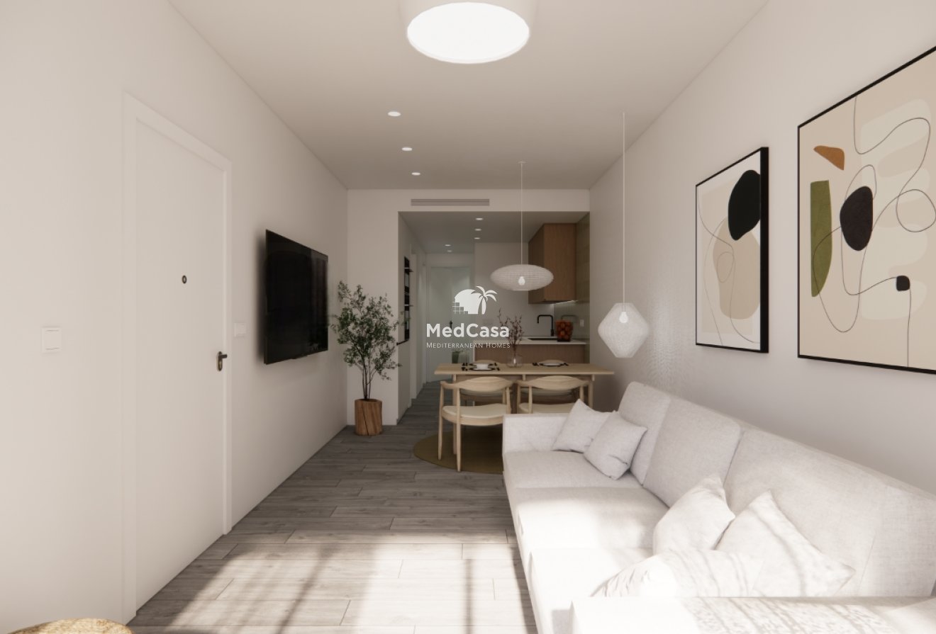 Obra nueva - Apartamento planta baja -
Torre de la Horadada