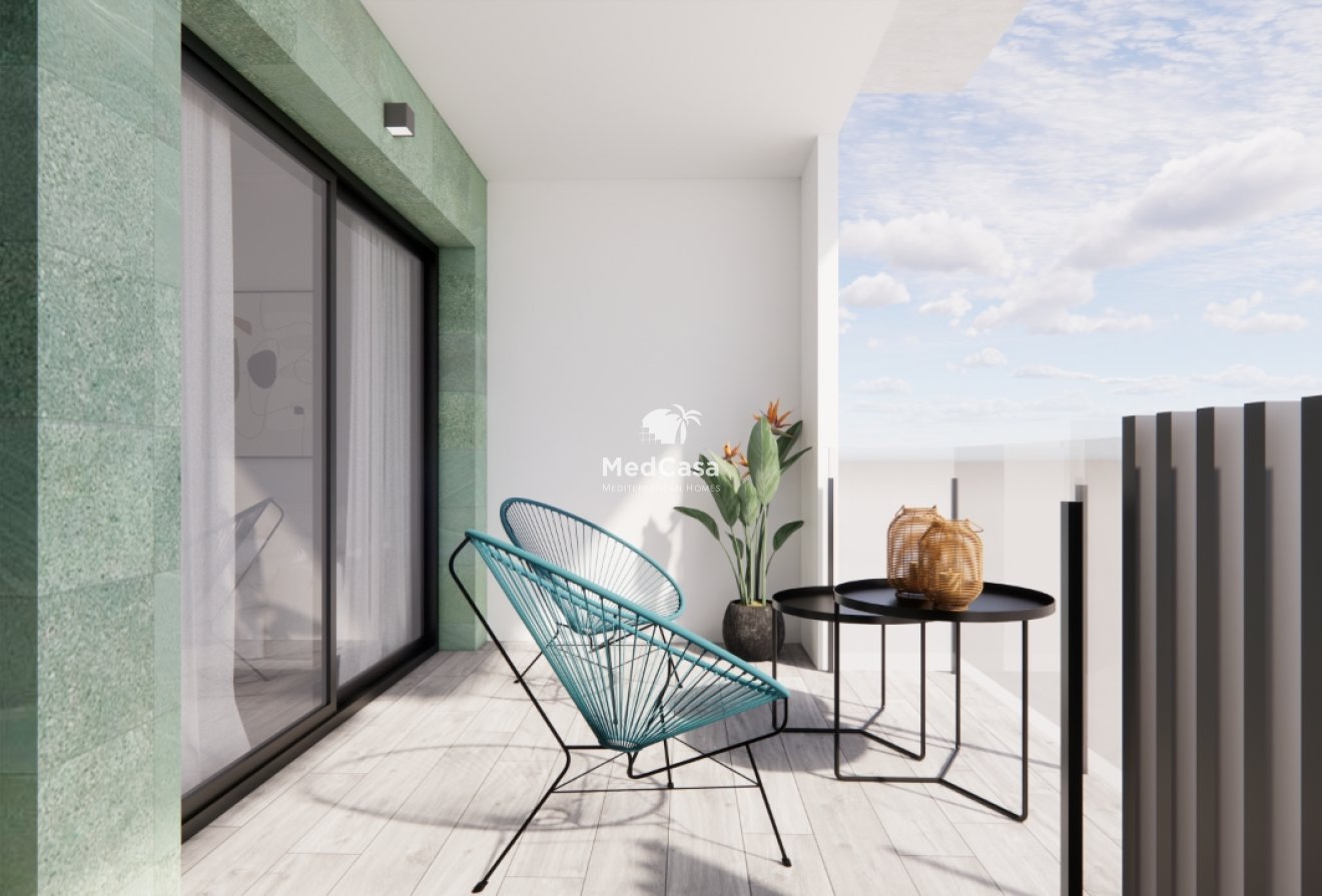 Obra nueva - Apartamento planta baja -
Torre de la Horadada