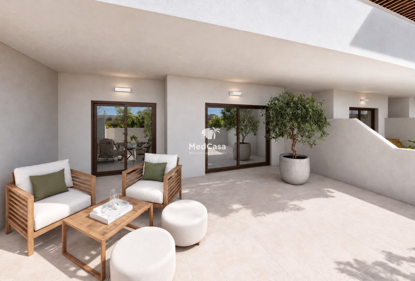 Obra nueva - Apartamento planta baja -
San Juan de los Terreros