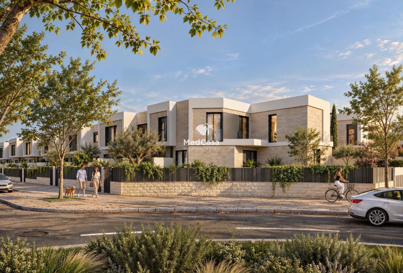 Neubau - Reihenhaus -
Muchamiel - Mutxamel