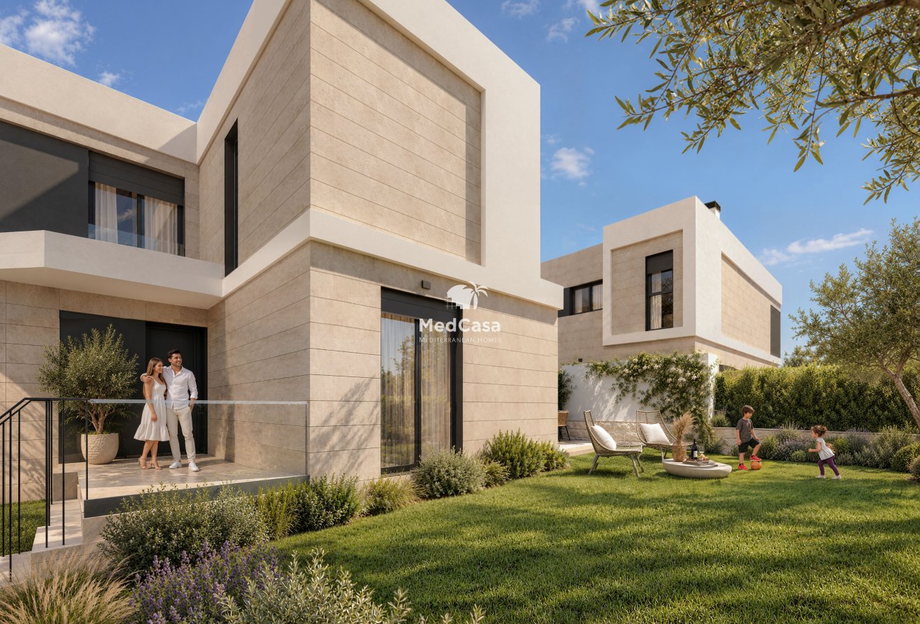 Neubau - Reihenhaus -
Muchamiel - Mutxamel