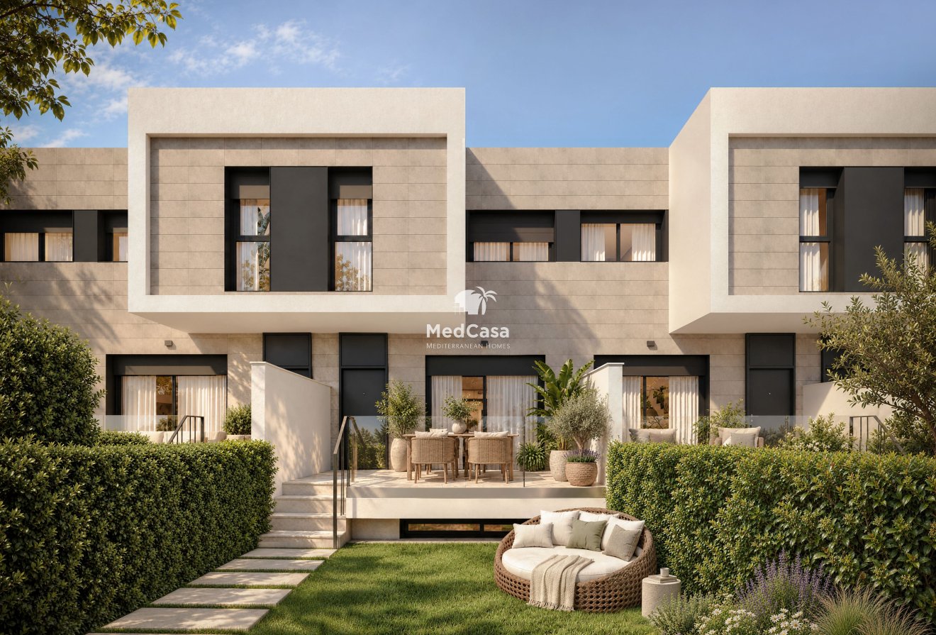 Neubau - Reihenhaus -
Muchamiel - Mutxamel