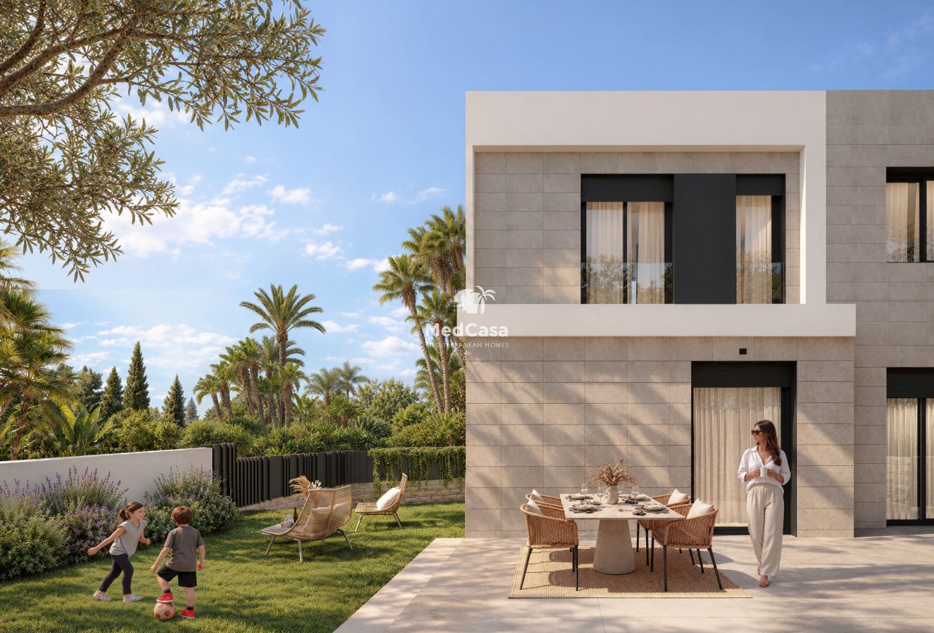 Neubau - Reihenhaus -
Muchamiel - Mutxamel