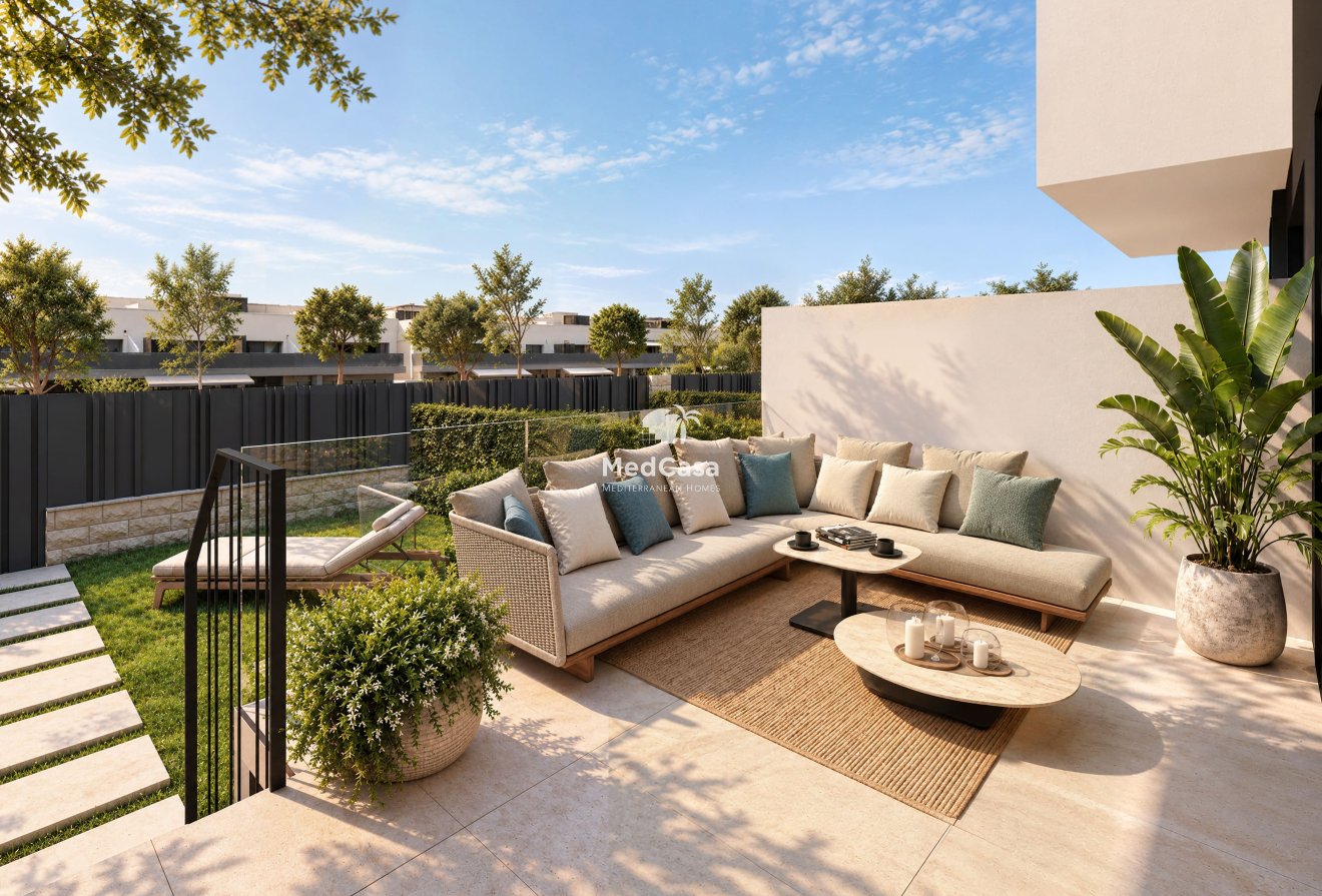 Neubau - Reihenhaus -
Muchamiel - Mutxamel