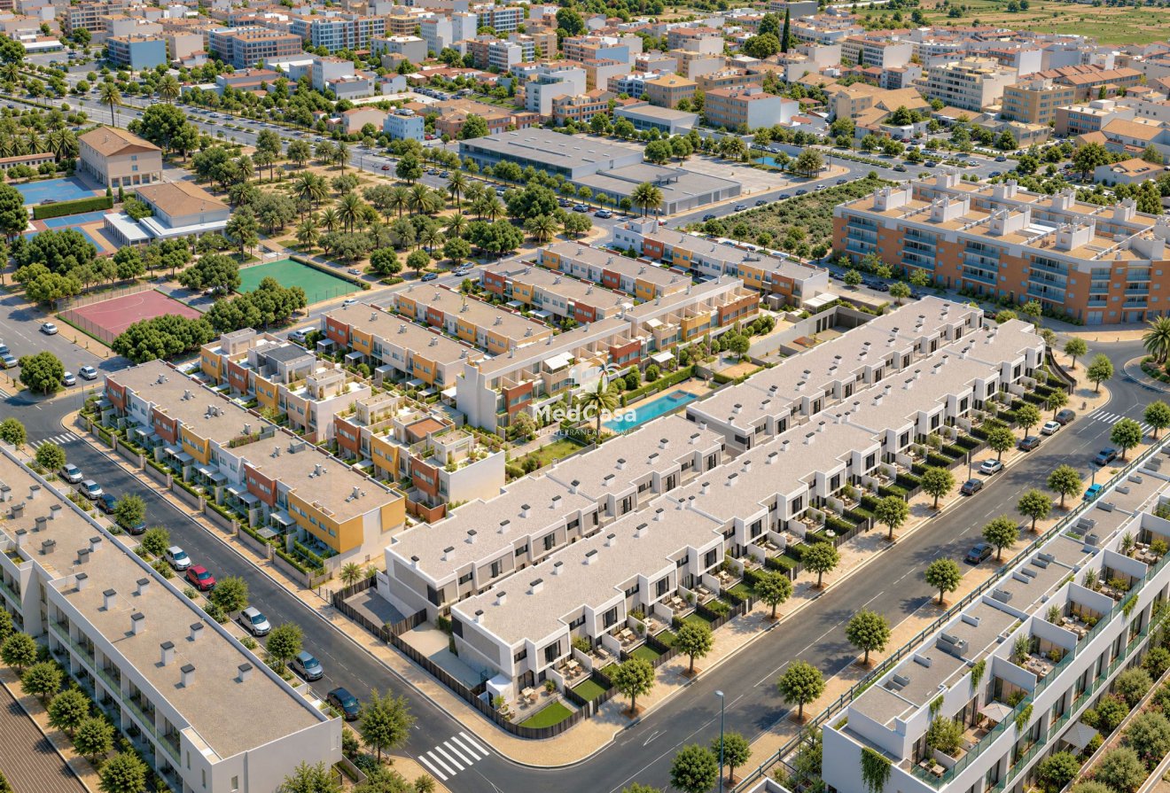 Neubau - Reihenhaus -
Muchamiel - Mutxamel