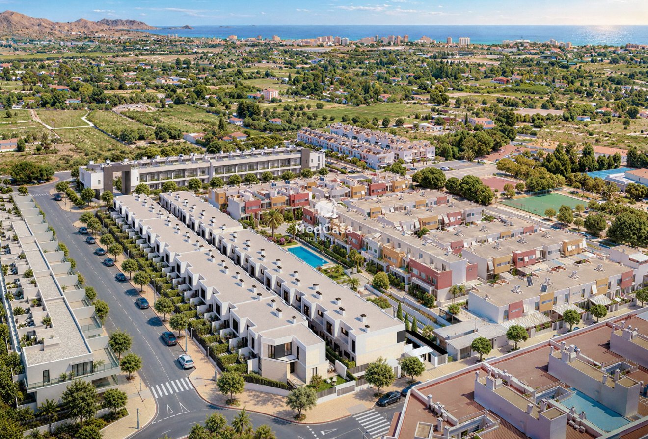 Neubau - Reihenhaus -
Muchamiel - Mutxamel