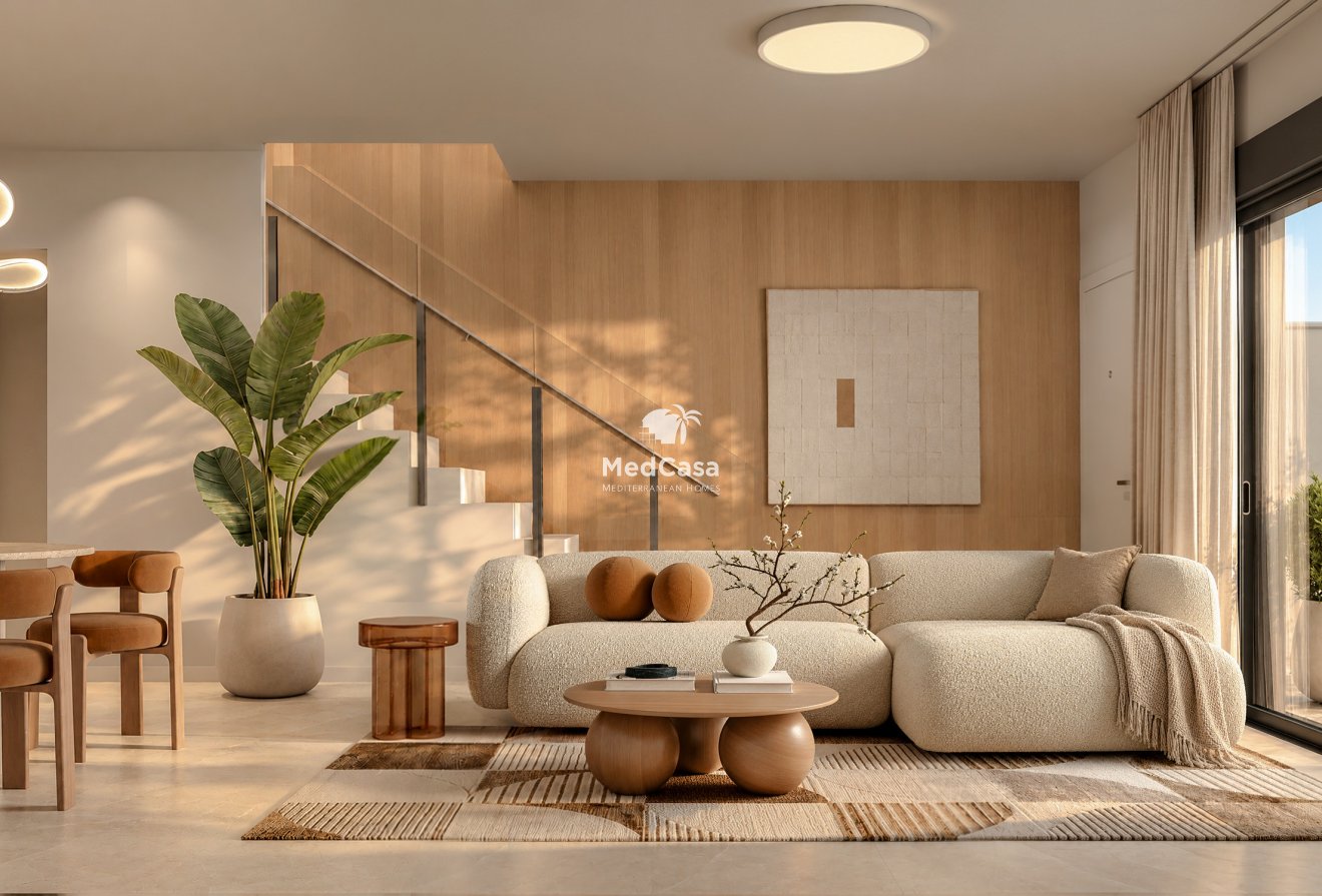 Neubau - Reihenhaus -
Muchamiel - Mutxamel