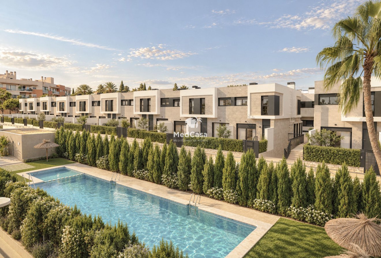 Neubau - Reihenhaus -
Muchamiel - Mutxamel