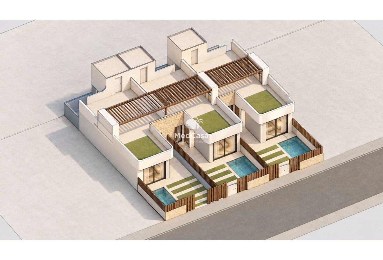 Neubau - Reihenhaus -
San Pedro del Pinatar - San Pedro del Pinatar pueblo