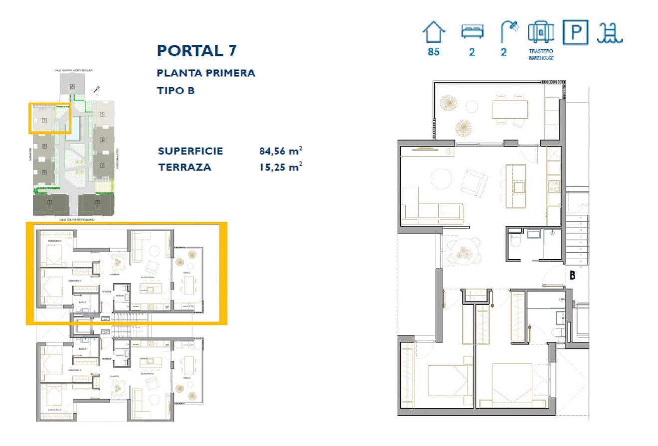 Obra nueva - Apartamento -
San Pedro del Pinatar