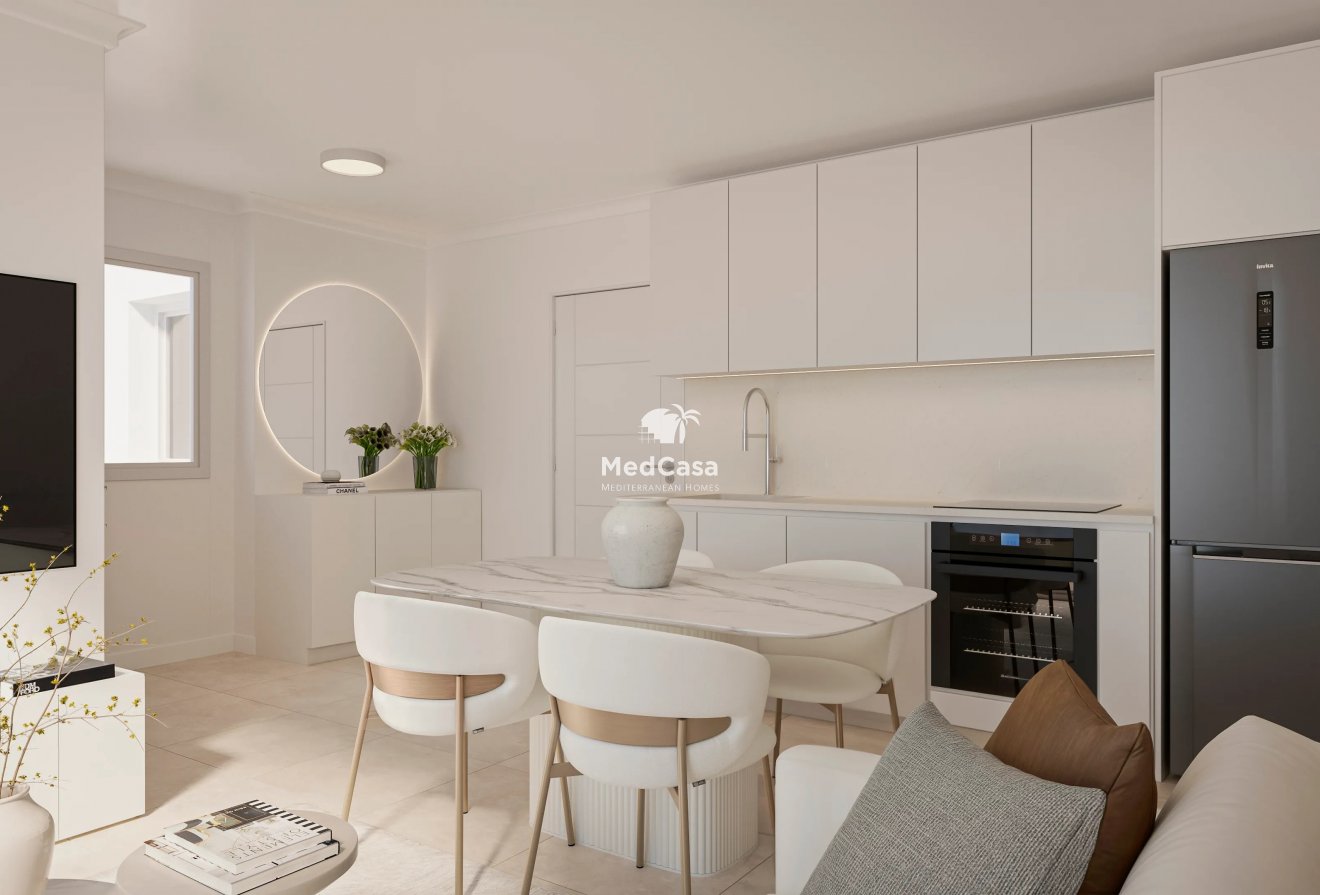 Obra nueva - Apartamento planta baja -
Torrevieja