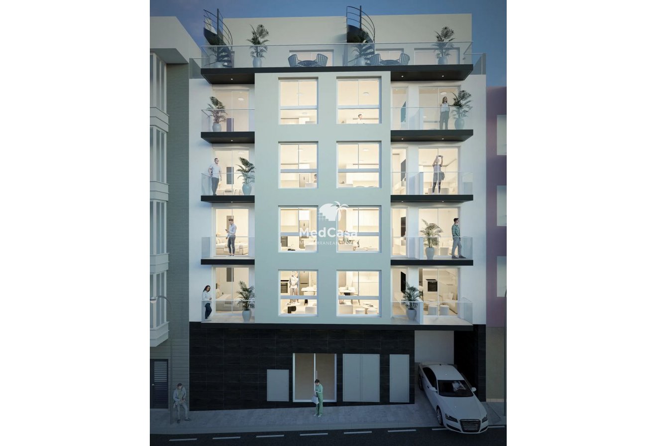 Obra nueva - Apartamento -
Torrevieja