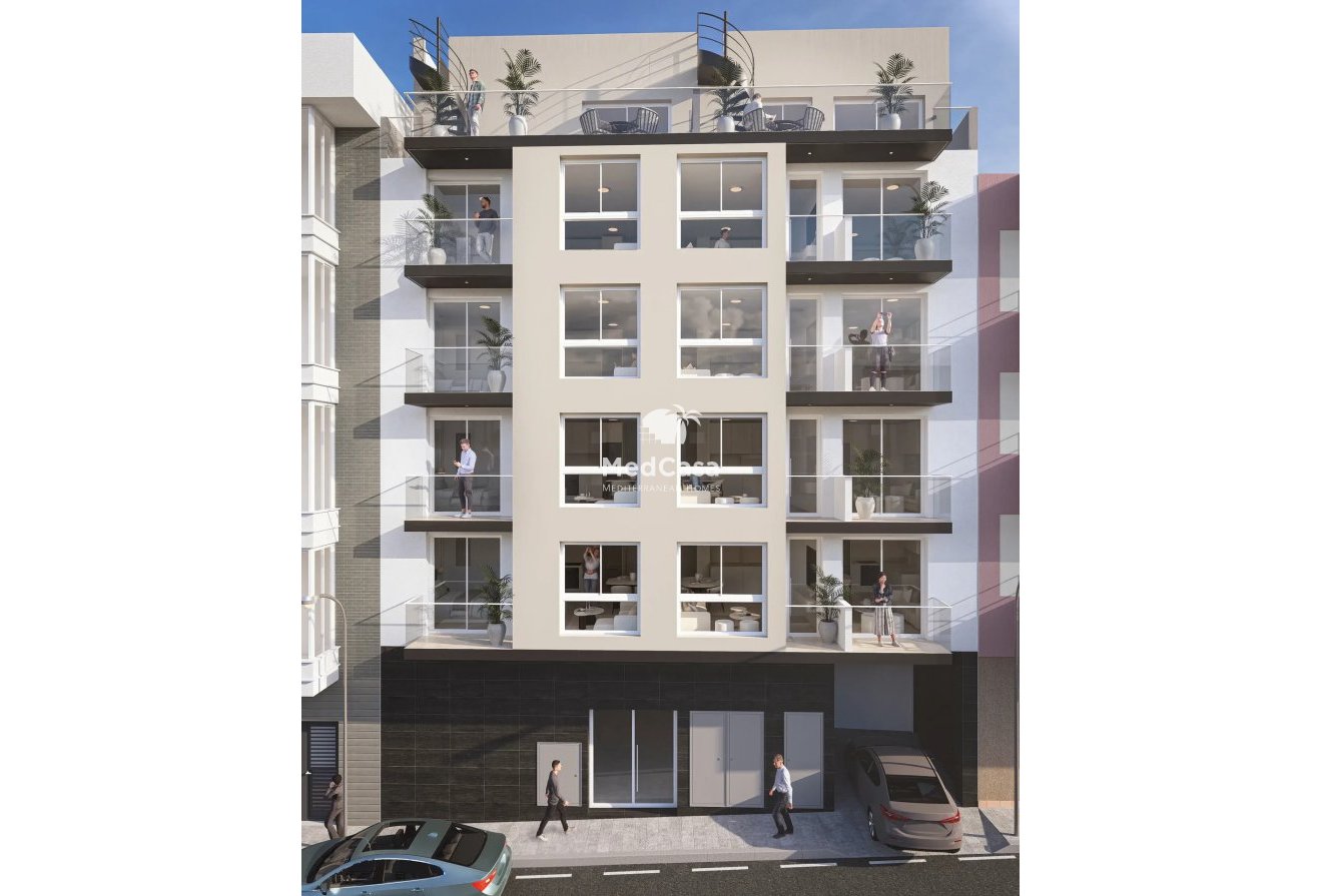 Obra nueva - Apartamento -
Torrevieja