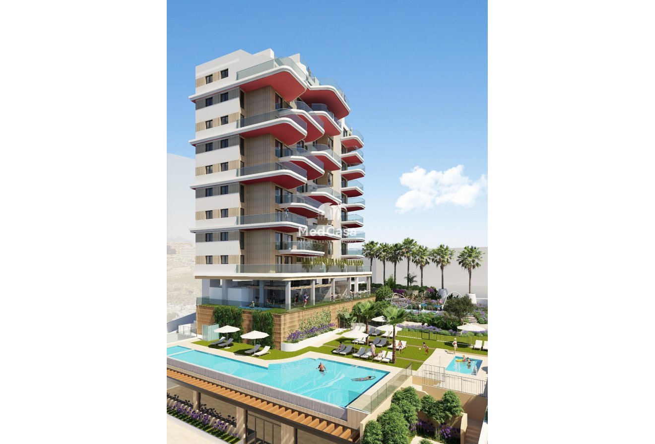 Obra nueva - Apartamento -
Calpe