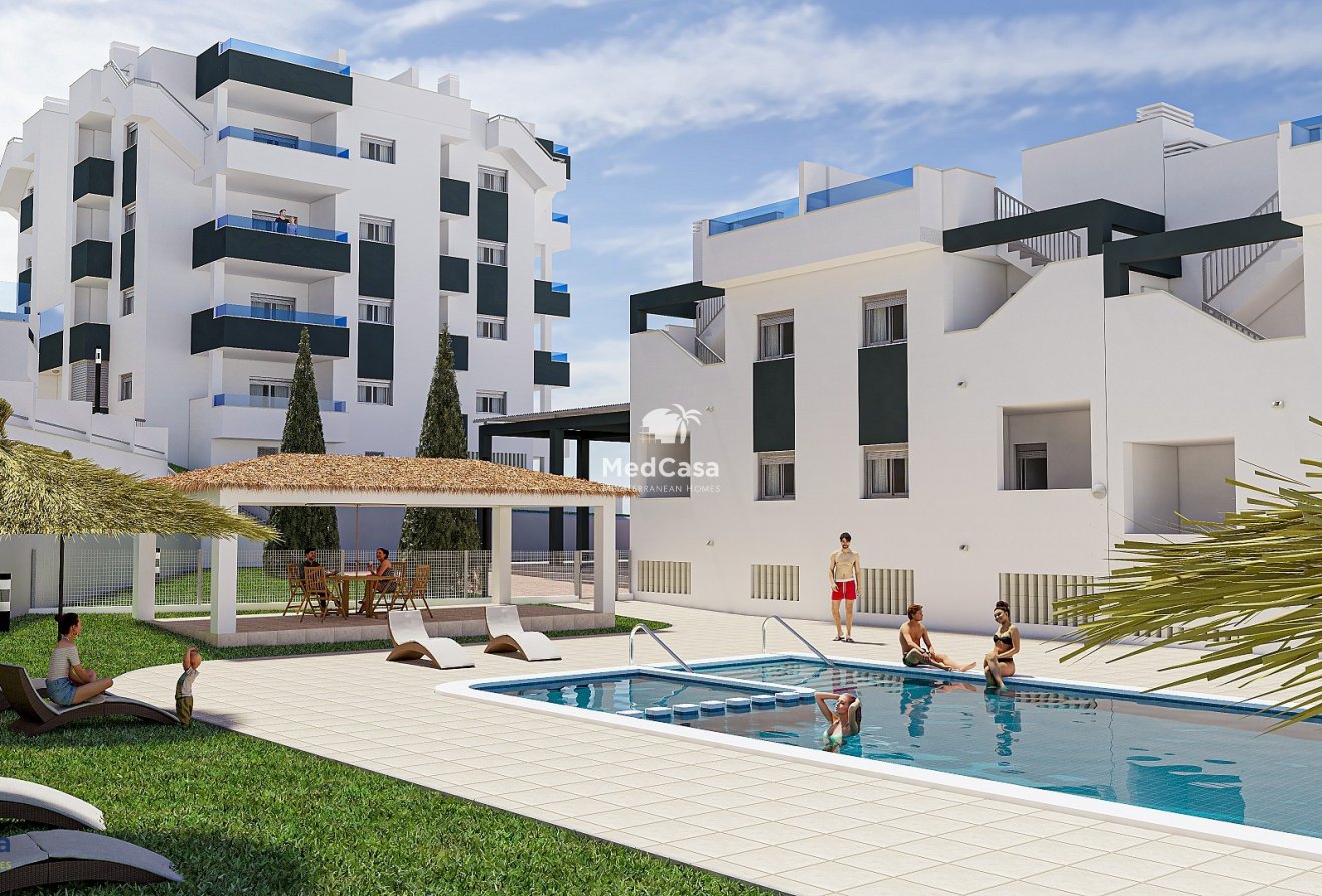 Obra nueva - Apartamento planta baja -
Orihuela Costa