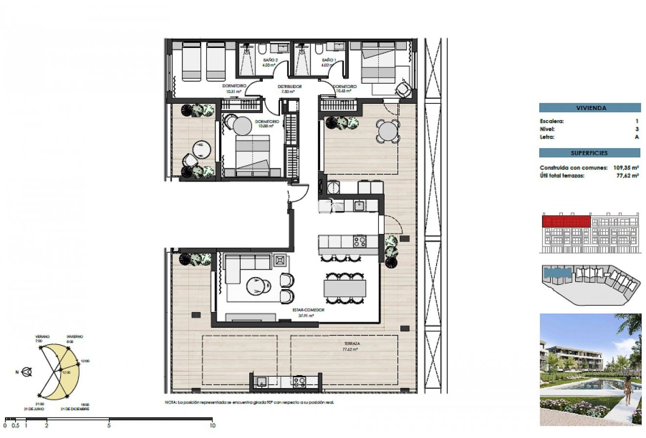 Obra nueva - Apartamento -
Santa Rosalia