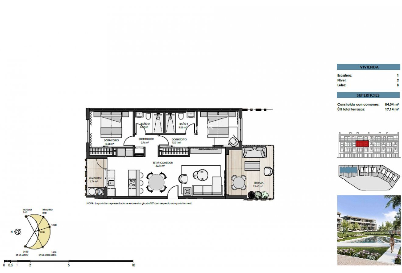 Obra nueva - Apartamento -
Santa Rosalia