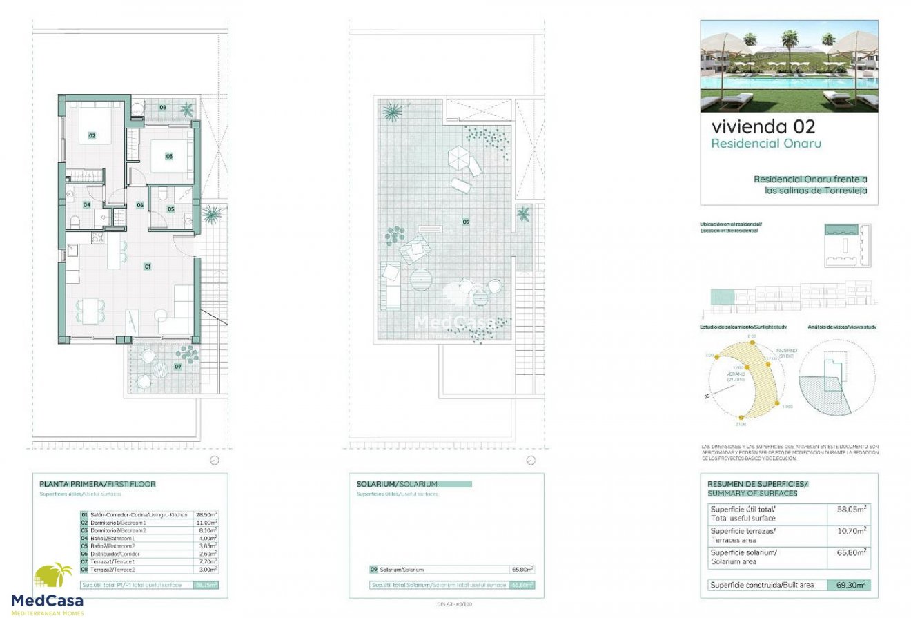 Neubau - Erdgeschosswohnung -
Los Balcones (Torrevieja)