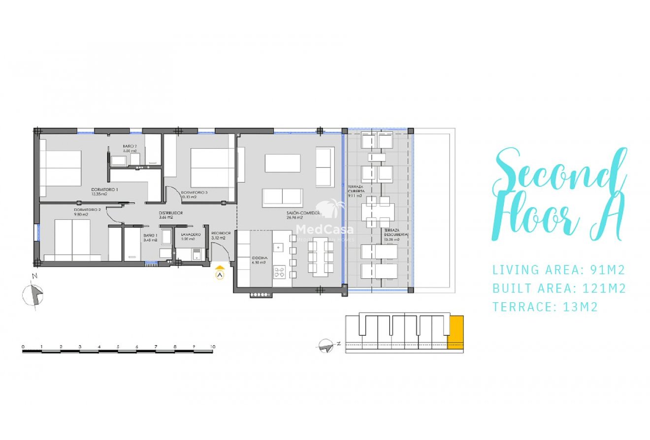 New Build - Apartment -
La Manga