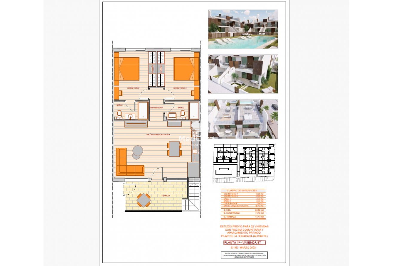 Neubau - Penthousewohnung -
Pilar de la Horadada