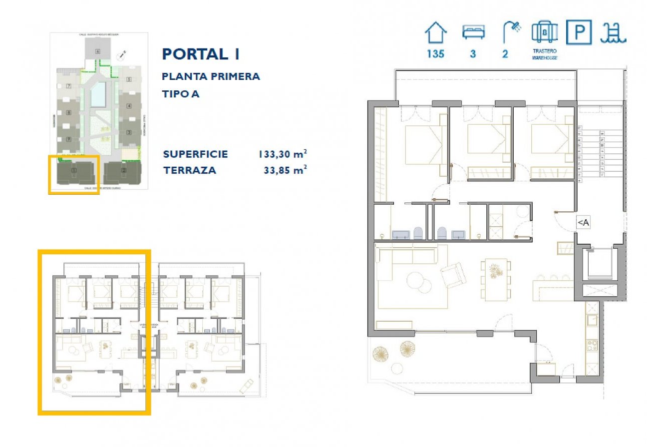 Neubau - Penthousewohnung -
San Pedro del Pinatar