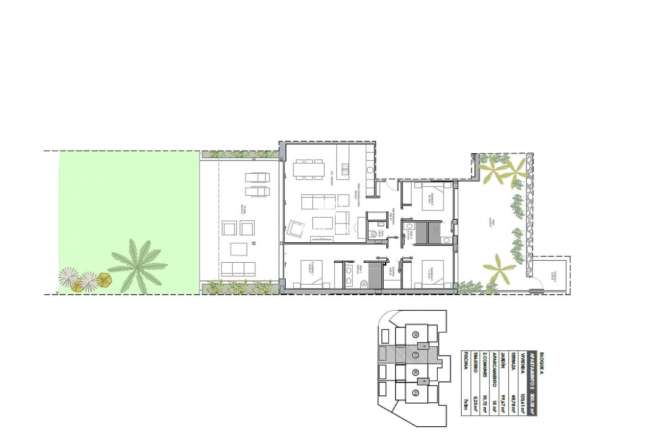 Obra nueva - Apartamento planta baja -
Golf Las Colinas