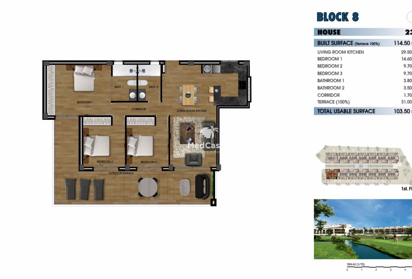 New Build - Ground floor apartment -
Los Alcázares