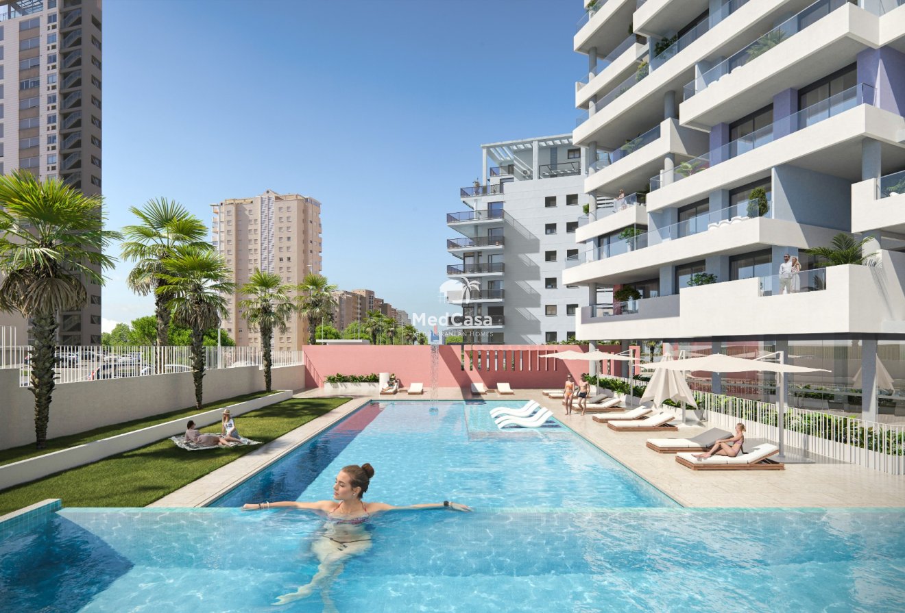 New Build - Apartment -
Calpe