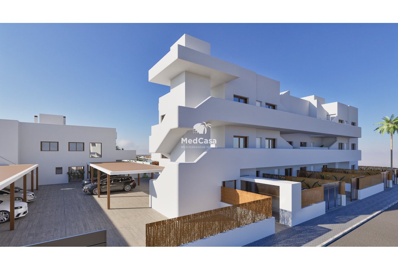 Obra nueva - Apartamento planta baja -
Los Alcázares