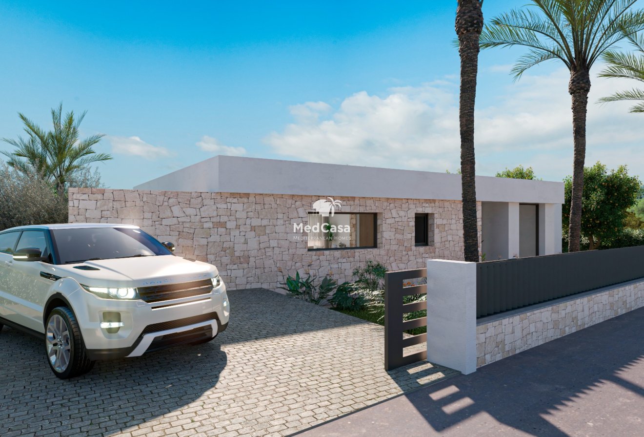 Obra nueva - Villa -
Denia - Corral de Calafat