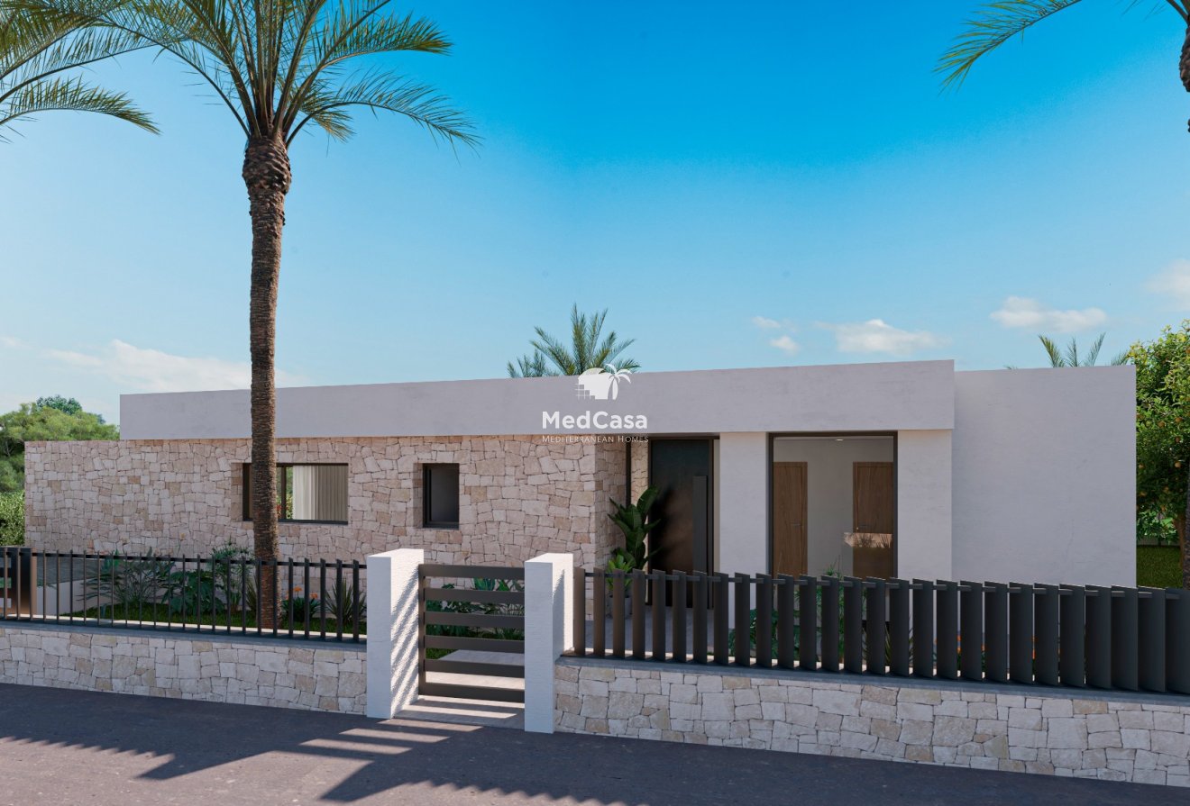 Obra nueva - Villa -
Denia - Corral de Calafat