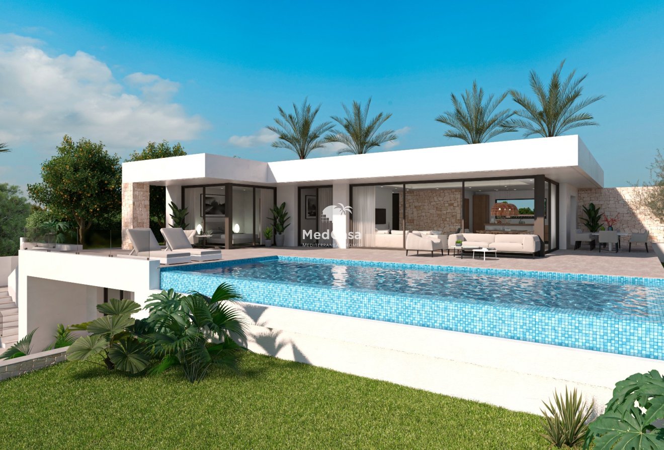 Obra nueva - Villa -
Denia - Corral de Calafat