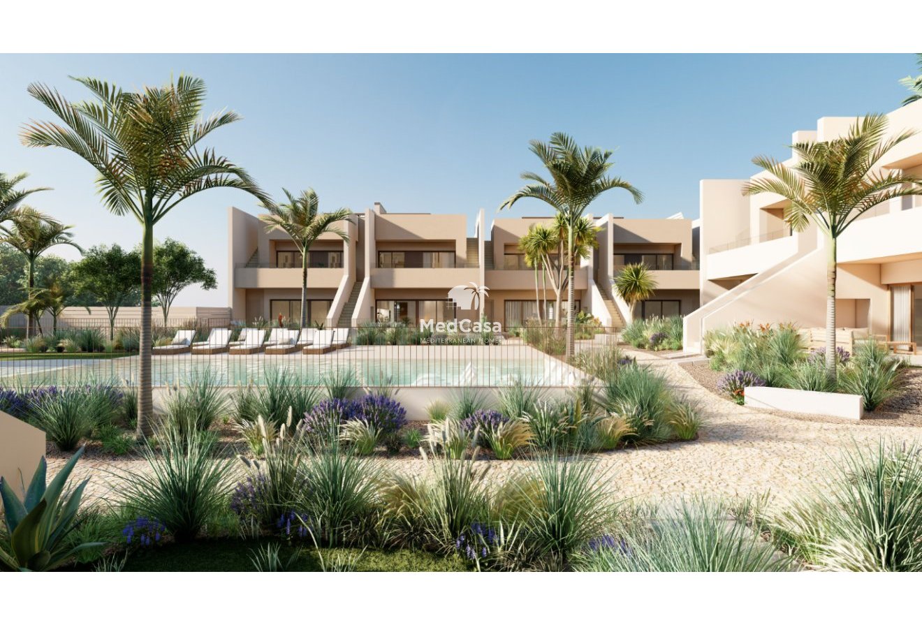 Obra nueva - Apartamento planta baja -
Golf Roda Golf