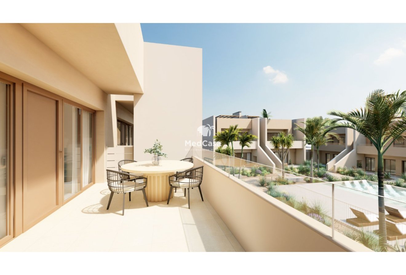 Obra nueva - Apartamento planta baja -
Golf Roda Golf