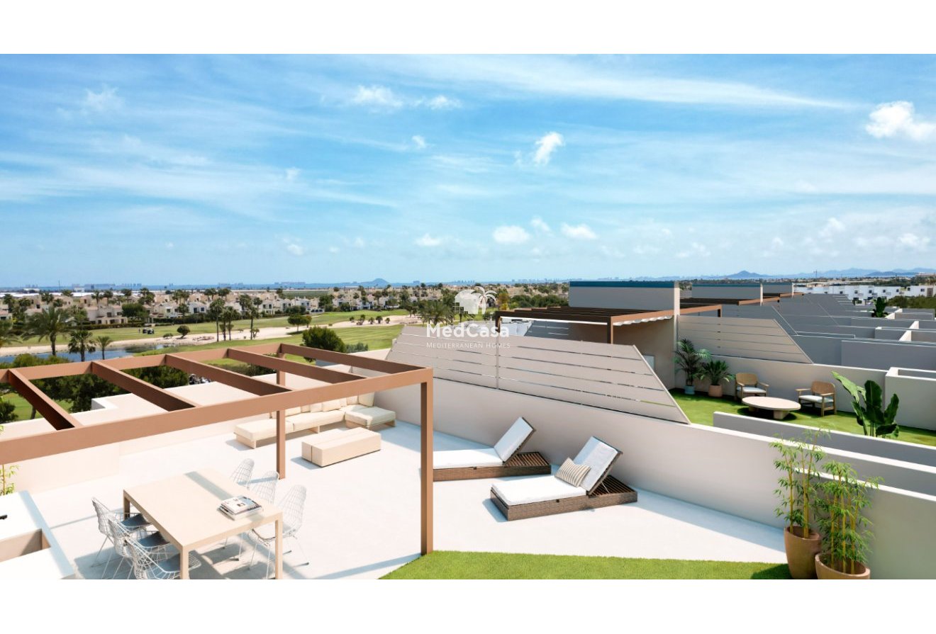 Obra nueva - Apartamento planta baja -
Golf Roda Golf