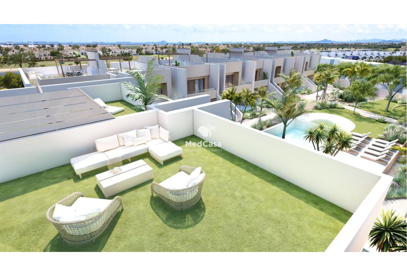 Obra nueva - Apartamento planta baja -
Golf Roda Golf