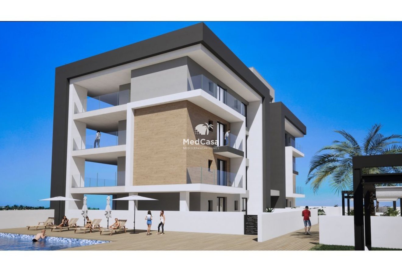 Obra nueva - Apartamento planta baja -
Los Alcázares