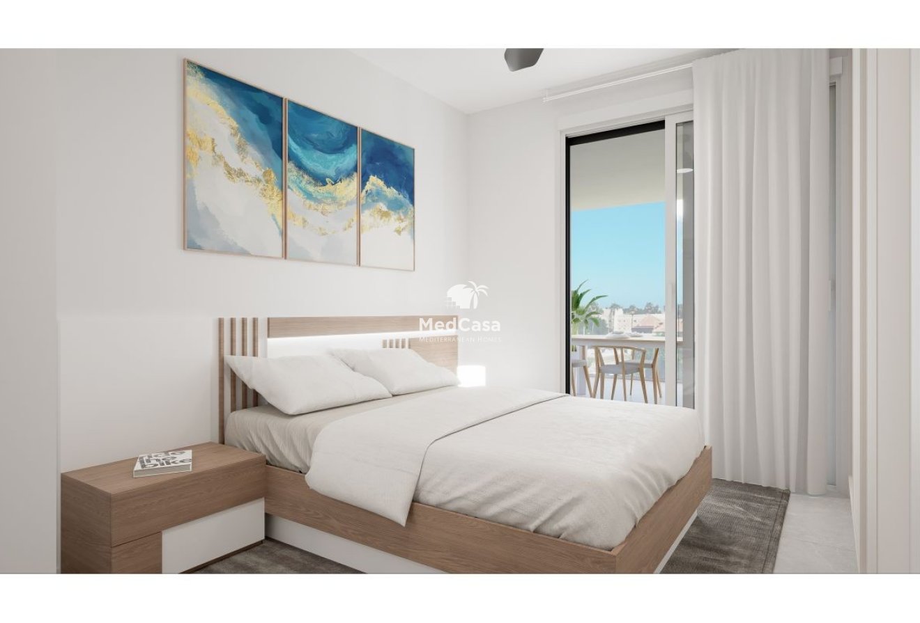 Obra nueva - Apartamento -
Los Alcázares