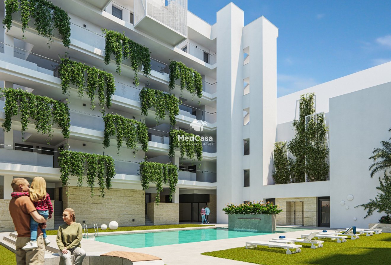 New Build - Apartment -
Torrevieja - Playa de los Locos