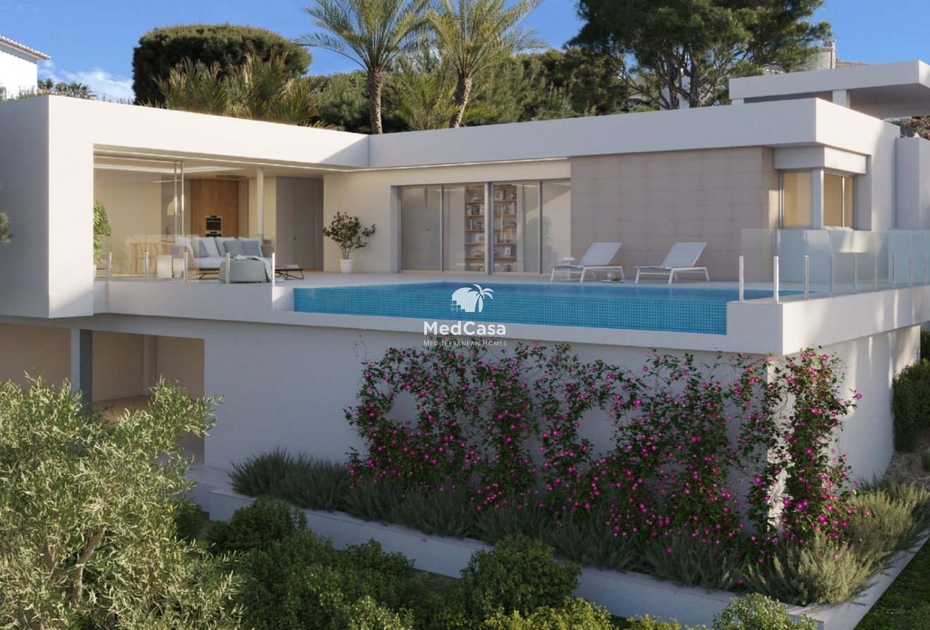 Obra nueva - Villa -
Benitachell